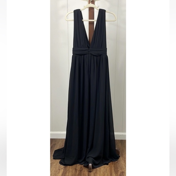 Lulu's NWOT Heavenly Hues Black Maxi Dress - Picture 7 of 7